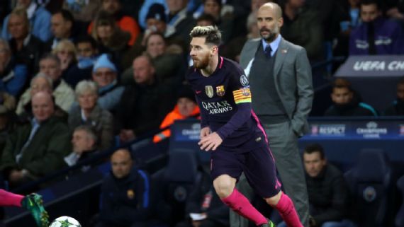 El City reforzó sus posibilidades de contratar a Messi con la renovación de Guardiola. Getty Images