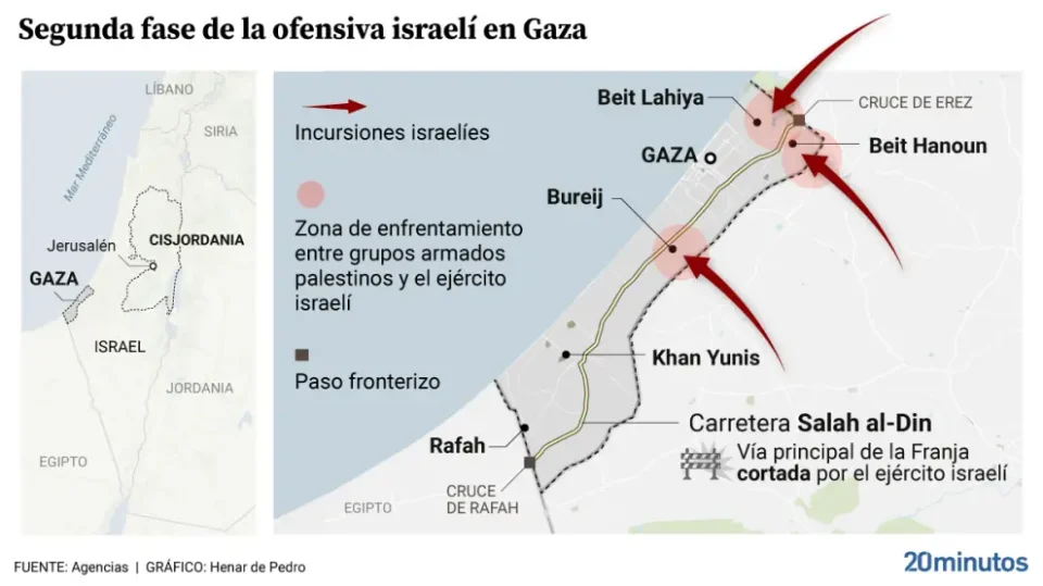 Israel Avanza En La Segunda Fase De La Guerra Contra Hamás Y Busca ...